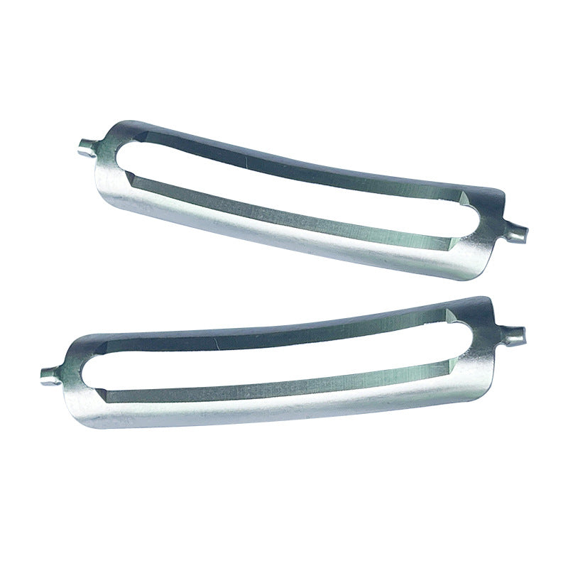 厂家直供专业生产不锈钢切片皮刀片可来样淬火热处理水果切片切条刀