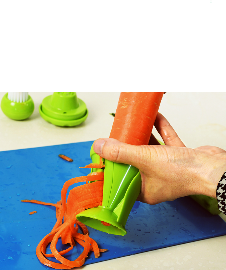 Creative spiral slicer carrot slicer rotary slicer multifunctional funnel vegetable slicer manufacturer wholesale