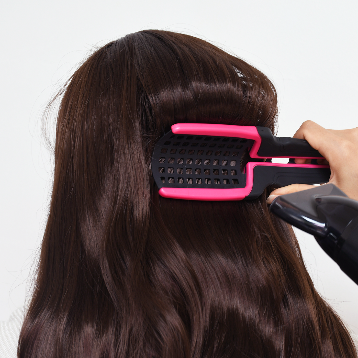 Hair styling artifact: Fluffy comb, multifunctional scalp massage comb, no hair sticking, anti-static hollow elastic comb, customized