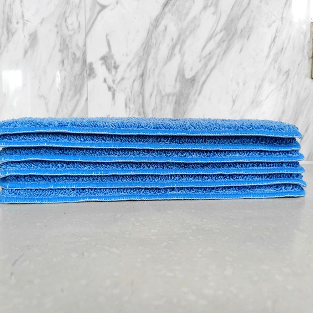 Household flat mop, ultra-fine fiber mop, super absorbent dry and wet dual-use mop, mop replacement