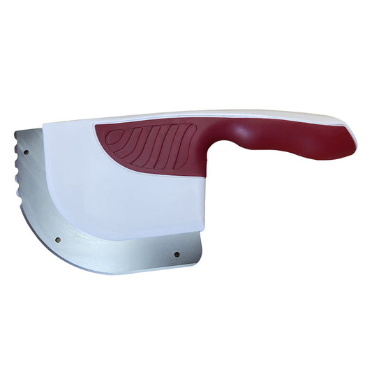 Manufacturer direct sales lightweight women's special cutting knife with rubber handle, professional curved cutting knife, kitchen cooking knife