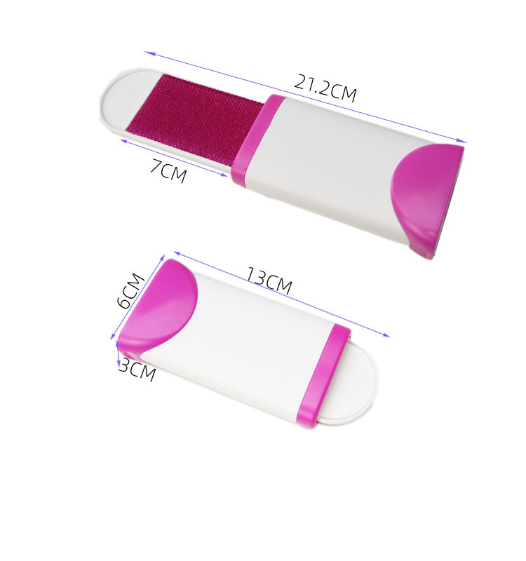 双面静电片除毛刷 时尚刷毛器 宠物除毛器 大衣粘毛神器