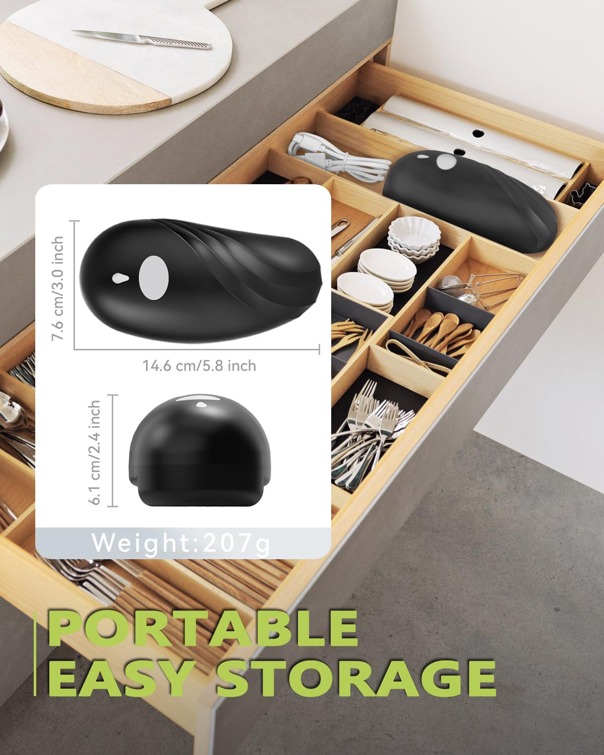 边境充电新品开罐器自动开瓶器家用厨房电动小工具厂家直供罐头