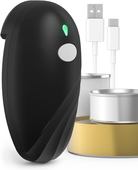 新品充电开罐器自动开瓶器家用厨房电动小工具厂家直供罐头刀（此單價為100件商品的批發價）
