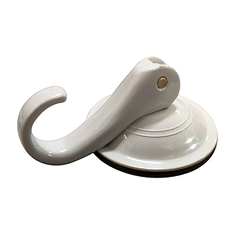 Powerful seamless suction cup hook can be reused. Creative thickened plastic hook for bathroom, bathroom, kitchen, no need to hit