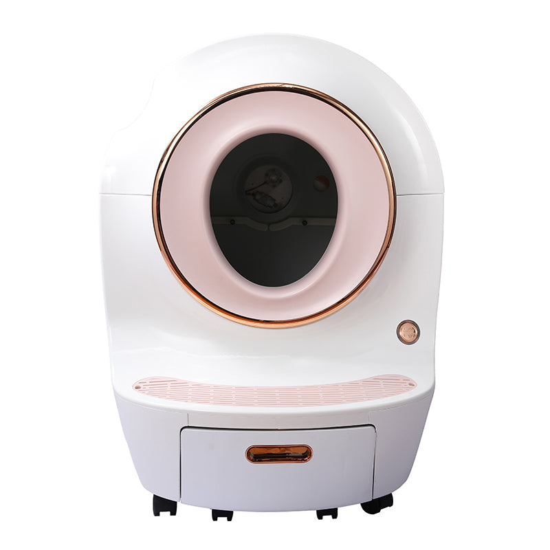 定制智能猫厕所全自动猫砂盆自动铲屎超大号防夹滚筒式大猫用杀菌（此單價為100件商品的金額）