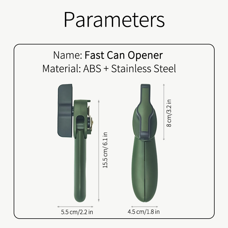 定製新品手動開罐器開瓶器快速開啟各種罐頭多功能便捷廚房小工具（此單價為100件商品的批發價）